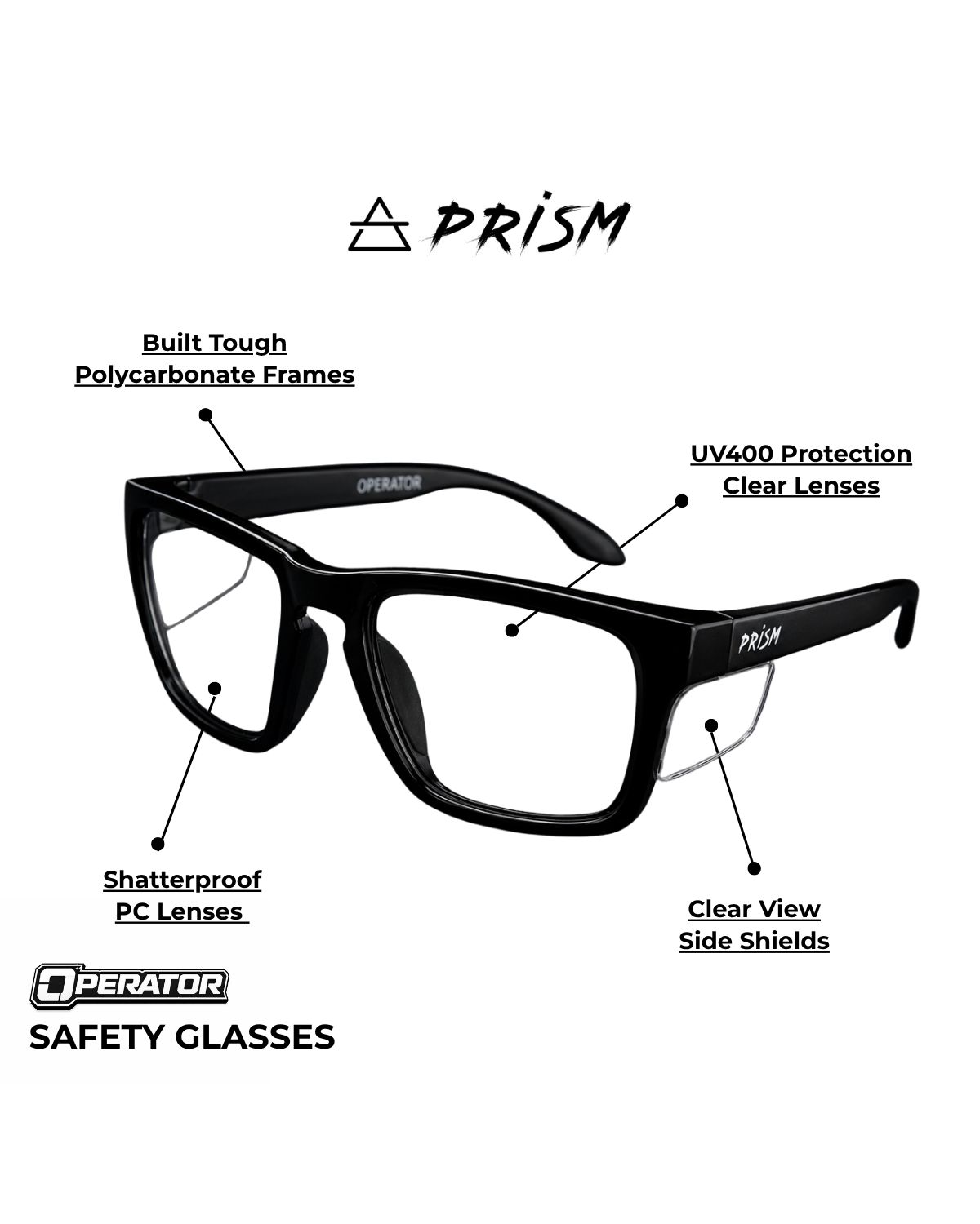 Operator Safety Glasses