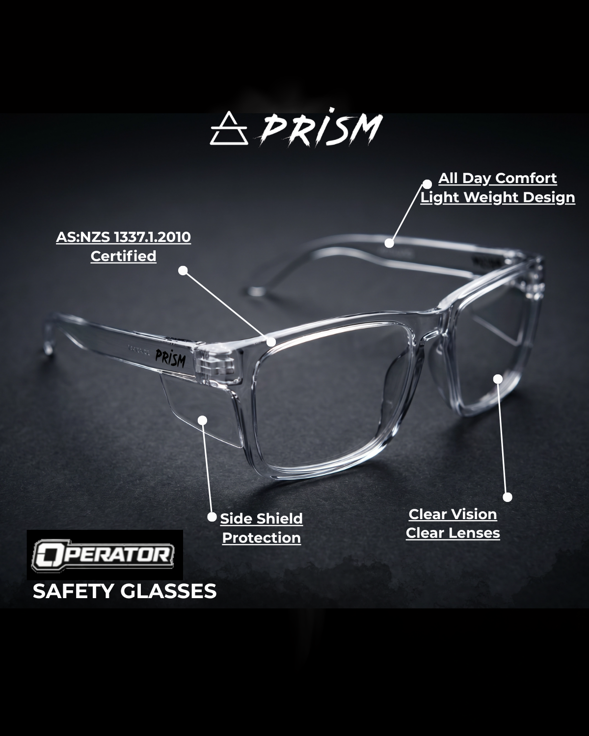 Operator Safety Glasses